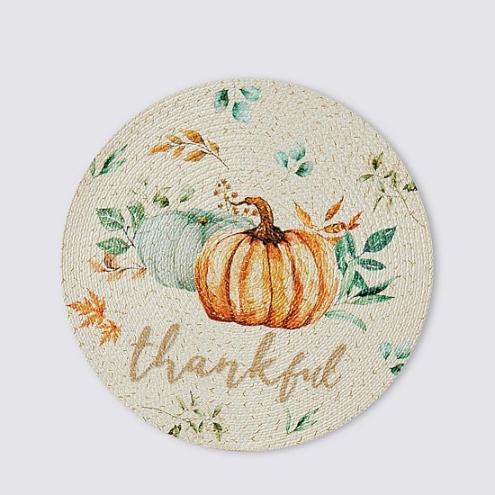Avanti Grateful Patch 4-pc. Round Placemat