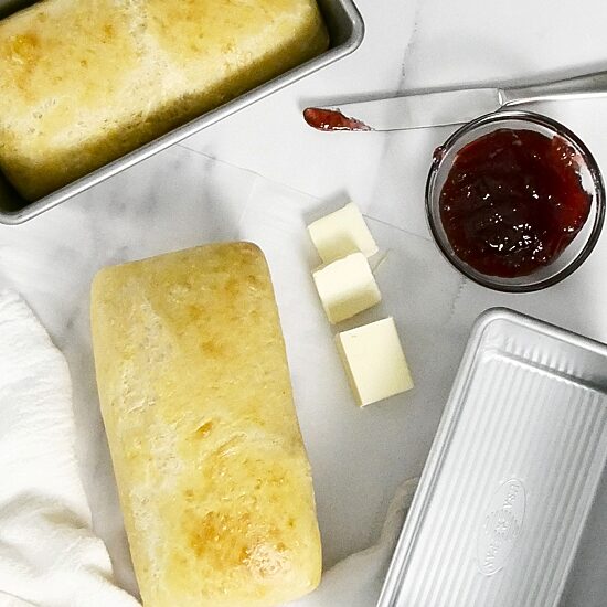 USA Pan 8"x4.5" Non-Stick Loaf Pan