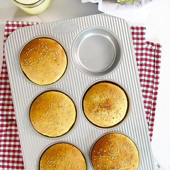 USA Pan 6-Well Mini Round Cake Pan
