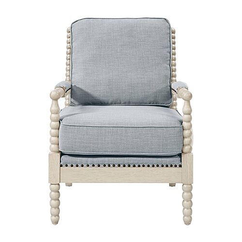 Madison Park Sunnee Armchair, One Size, Blue