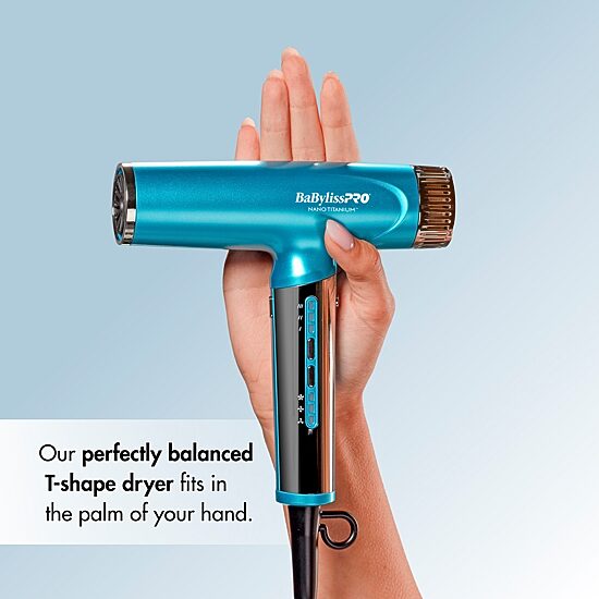 BaByliss Nano Titanium Light Ionic High-Speed Hair Dryer