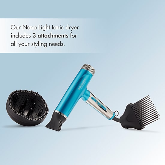 BaByliss Nano Titanium Light Ionic High-Speed Hair Dryer