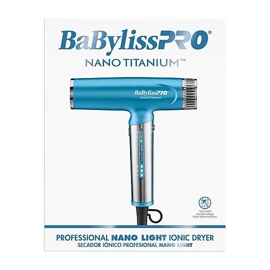 BaByliss Nano Titanium Light Ionic High-Speed Hair Dryer
