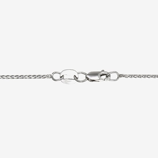 Womens 14K Gold 16 Inch Wheat Chain Necklace