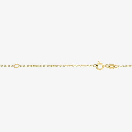 Diamond Addiction (G-H, Si2-I1), Love Womens Diamond Accent Lab Grown White Diamond Accent 14K Gold Over Silver 16 Inch Pendant Necklace