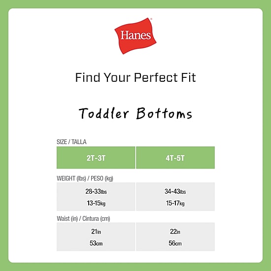Hanes Toddler Girls 10 Pack Briefs Tucbrf