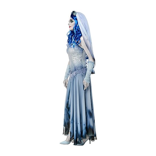 Womens The Corpse Bride Emily Deluxe 4-pc. Costume