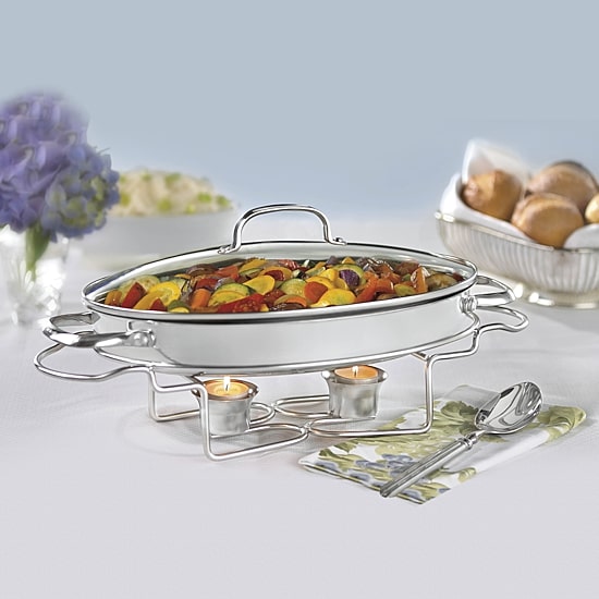 Cuisinart® Stainless Steel Oval Buffet Server