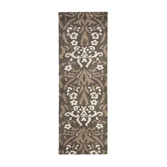 Safavieh Shag Collection Tristen Floral Runner Rug