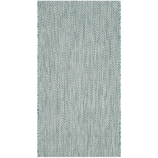 Safavieh Courtyard Collection Katelyn Geometric Indoor/Outdoor Area Rug