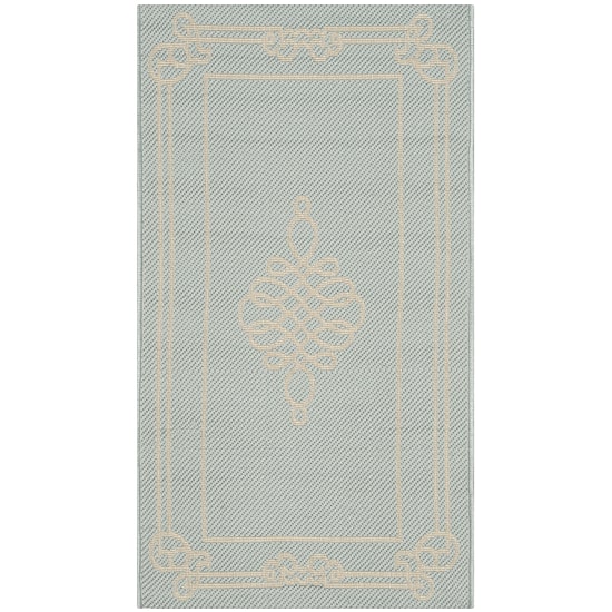 Safavieh Courtyard Collection Keane Oriental Indoor/Outdoor Area Rug