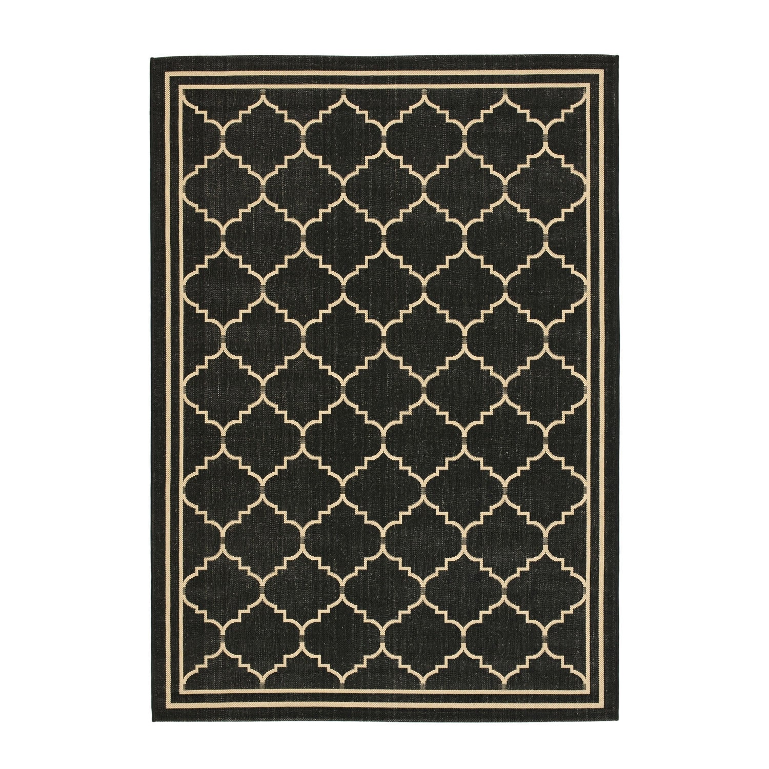 Safavieh Courtyard Collection Skin Geometric Indoor/Outdoor Area Rug