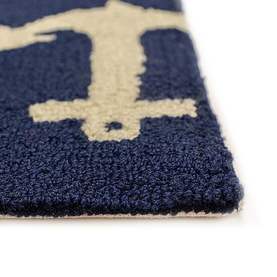 Liora Manne Frontporch Anchor Hand Tufted Indoor Outdoor Rectangular Accent Rug