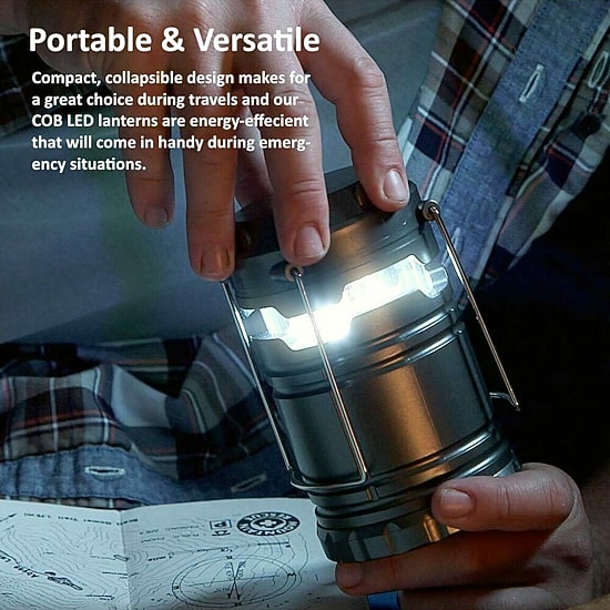 Bell + Howell Ultra Bright Taclight Mini Lanterns - 4 Pack