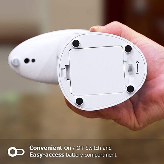 Bell + Howell Automatic Sonic Dispenser for Soap or Hand Sanitizer with Easy View Refill Window