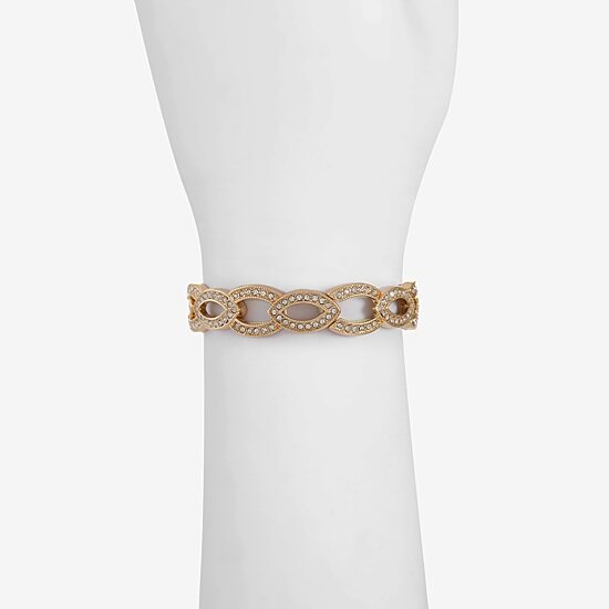 Monet Jewelry Gold Tone Womens Stretch Bracelet