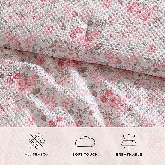 Laura Ashley Quartet Midweight Comforter Set