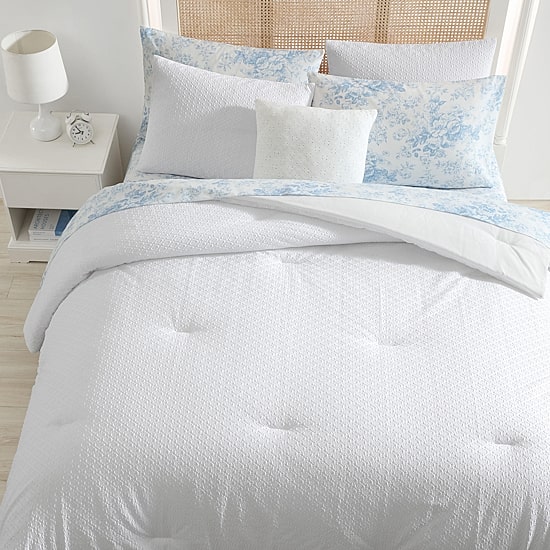 Laura Ashley Margaret Midweight Comforter Set