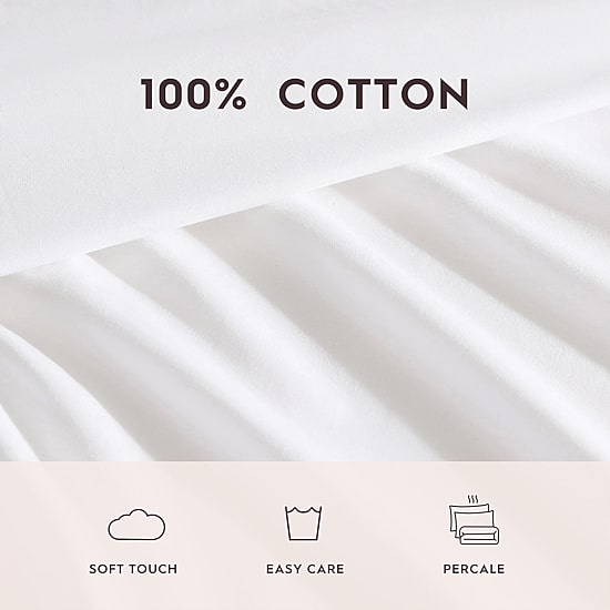 Laura Ashley Scallop Embroidered Sheet Set