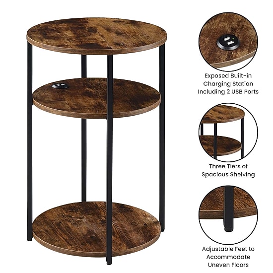 Convenience Concepts Simon End Table