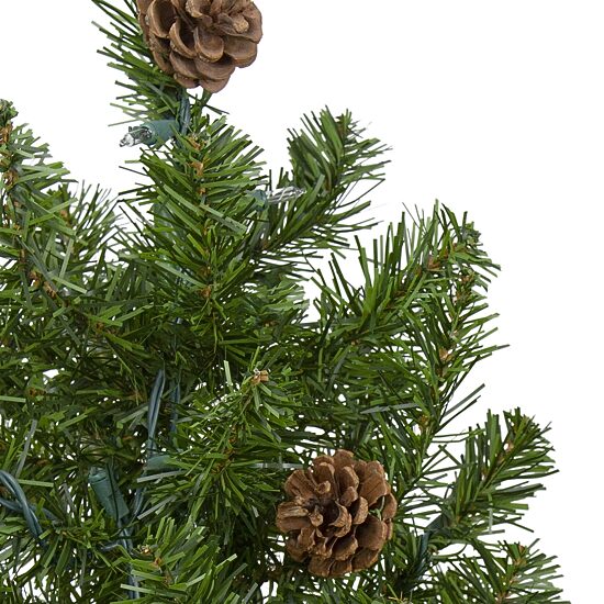 Northlight Canadian 3 Foot Pre-Lit Pine Christmas Tree