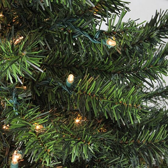 Northlight Canadian  Medium 4 Foot Pre-Lit Pine Christmas Tree