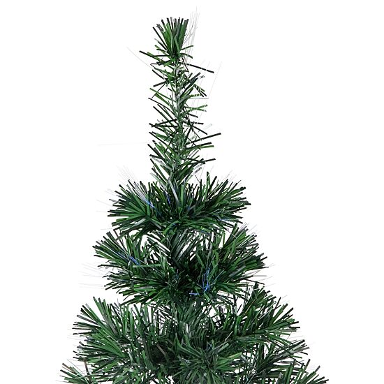 Northlight Fiber Optic Pine 6 Foot Pre-Lit Pine Christmas Tree