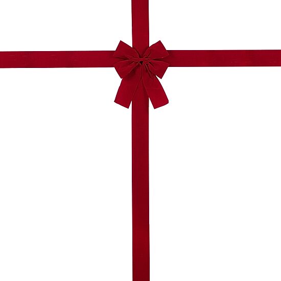 Northlight 14ft Red Velvet  Door Bow Ribbon