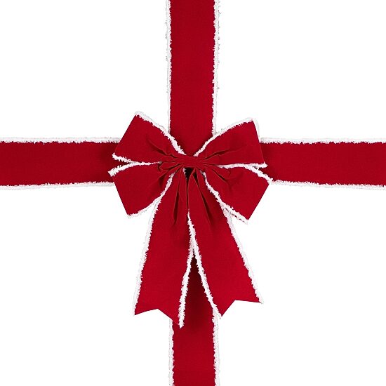 Northlight 14ft Velvet  Door Bow Ribbon