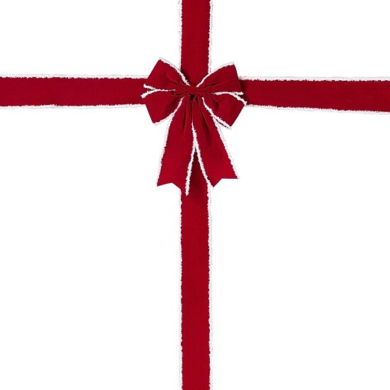 Northlight 14ft Velvet  Door Bow Ribbon