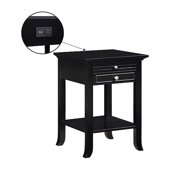 Convenience Concepts Logan 1-Drawer End Table