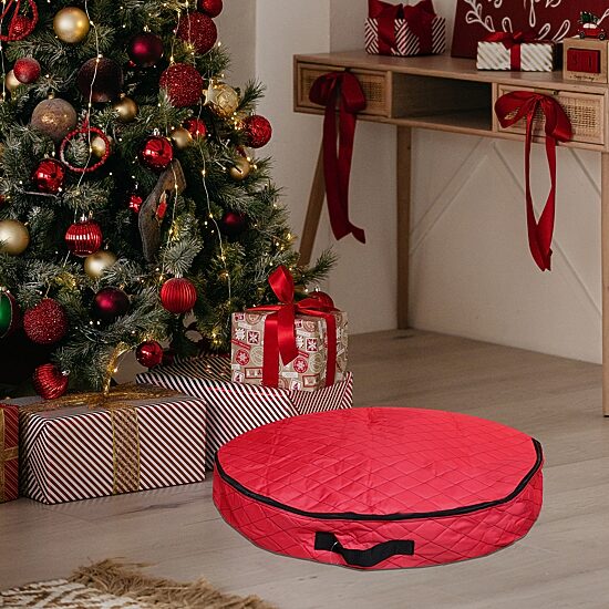 Northlight 36in Quilted Wreath