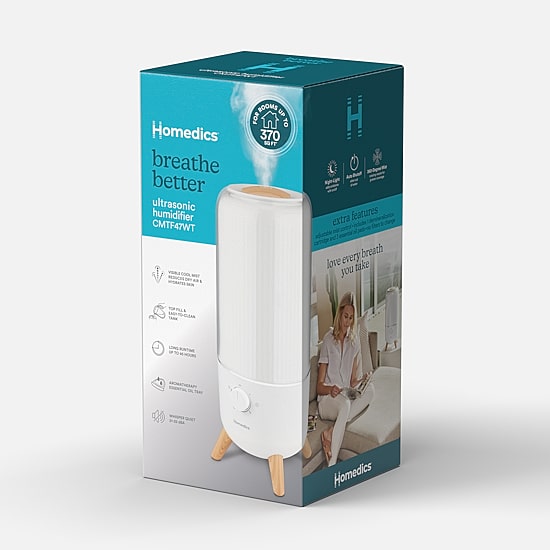 HoMedics Top-Fill 45hr Ultrasonic Humidifier