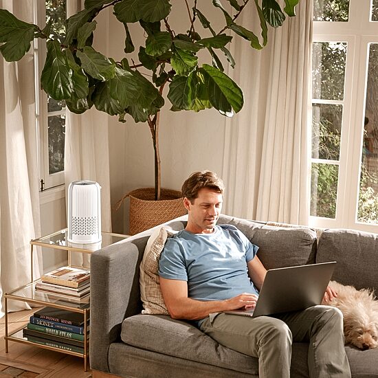HoMedics 360-Degree Hepa Small Room Air Purifier