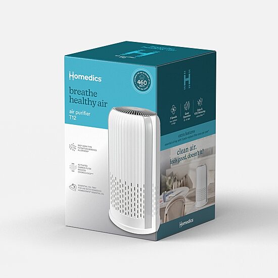 HoMedics 360-Degree Hepa Small Room Air Purifier