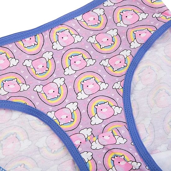 Little & Big Kid Girls Squishmallows 7 Pack Brief Panty Gup7701
