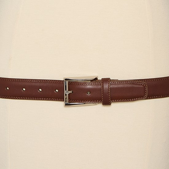 Stafford Double Stitch Mens Belt