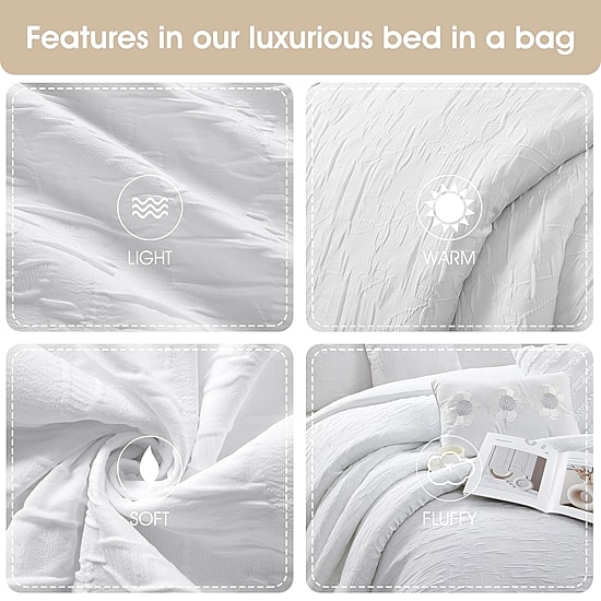 Stratford Park Fenna 7-pc. Lightweight Comforter Set