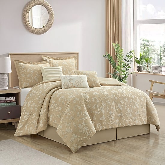Stratford Park Floris 7-pc. Lightweight Comforter Set