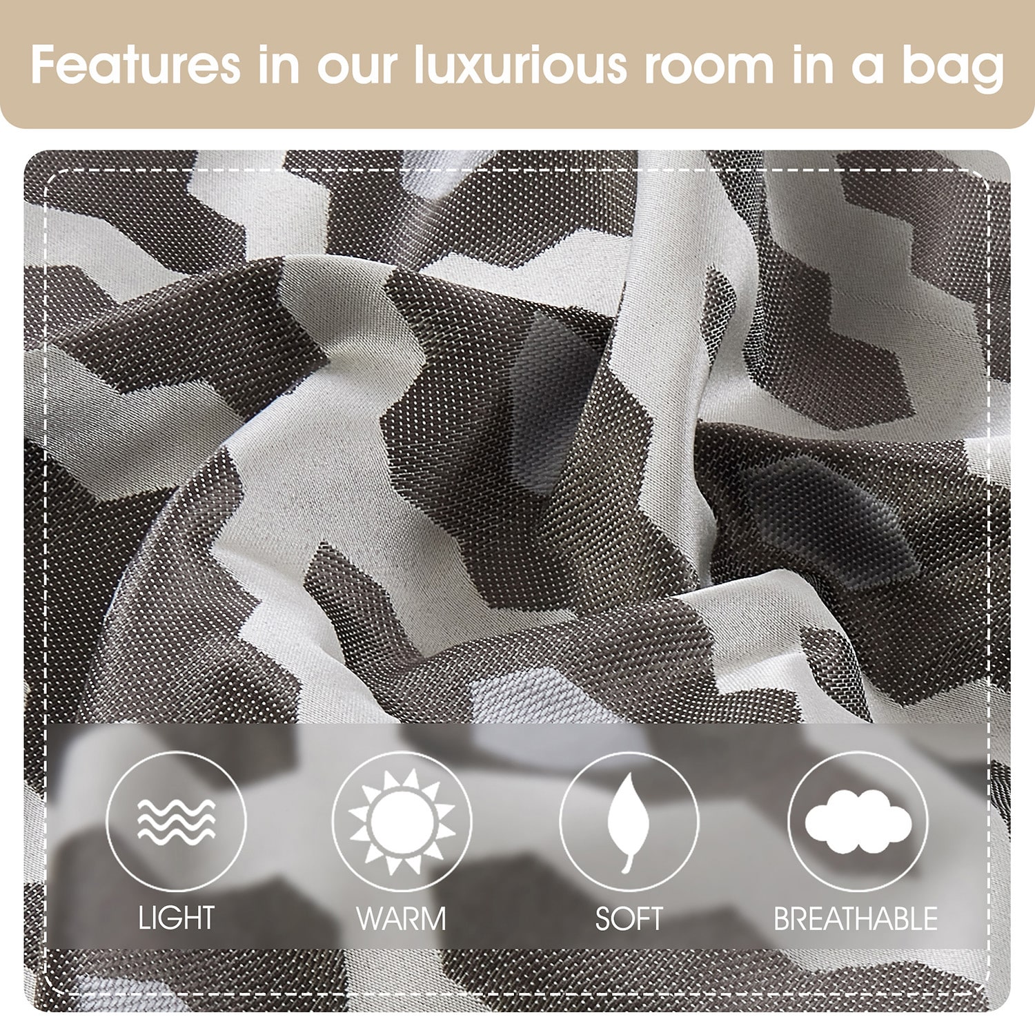 Stratford Park Kelvin 12-pc. Lightweight Comforter Set