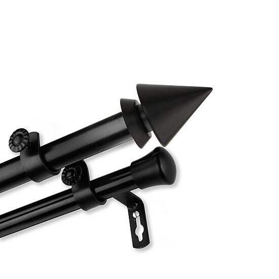 Rod Desyne Cone Double Curtain Rod
