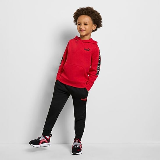 PUMA Soft Enzo 5 Little Kid Boys Running Shoes
