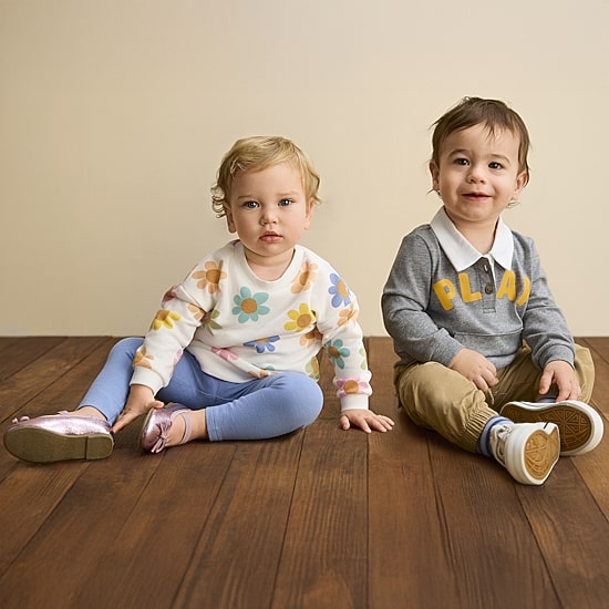 Okie Dokie Baby Boys Long Sleeve Sweatshirt