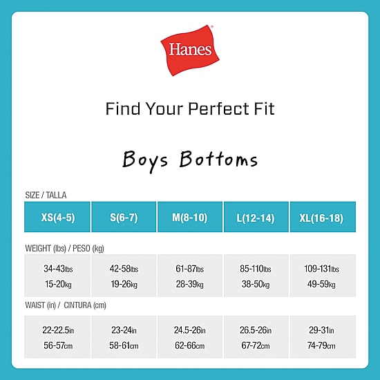 Hanes Little & Big Boys 5+2 Bonus Pack Boxer Briefs