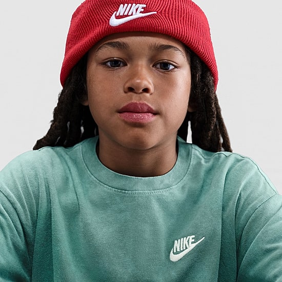 Nike Club Big Kid Unisex Crew Neck Short Sleeve Regular Fit Graphic T-Shirt