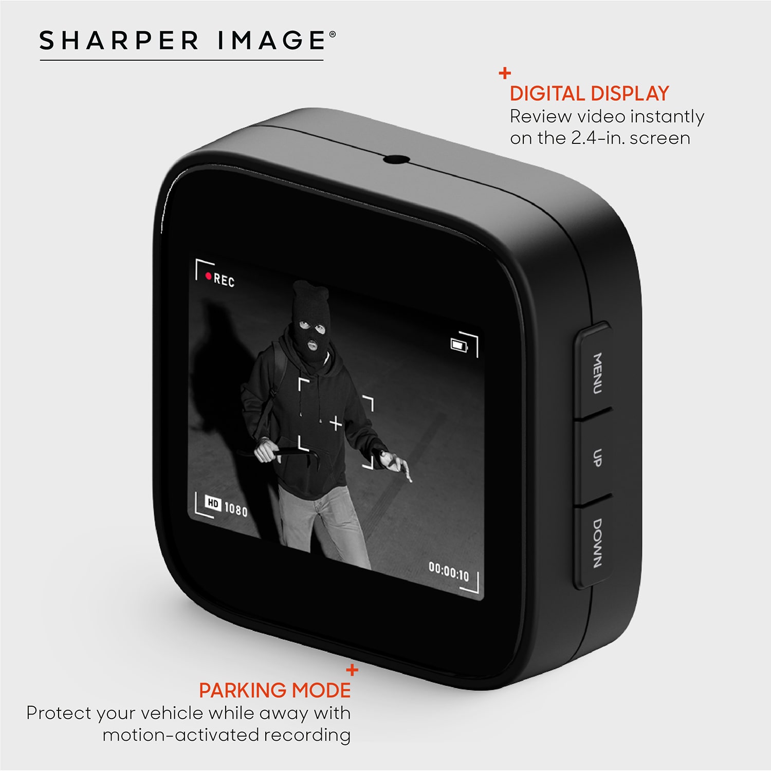 Sharper Image® Dash Cam HD Driving Recorder