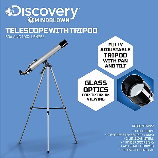 Discovery™ #Mindblown Telescope with Tripod