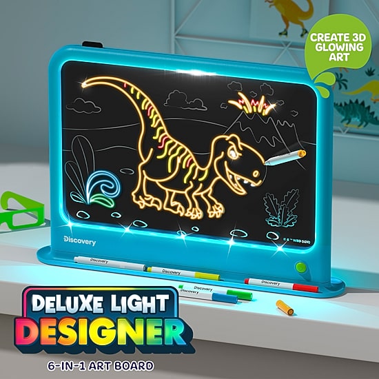 Discovery™ Deluxe Light Designer 6-In-1 Art Board