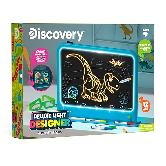Discovery™ Deluxe Light Designer 6-In-1 Art Board