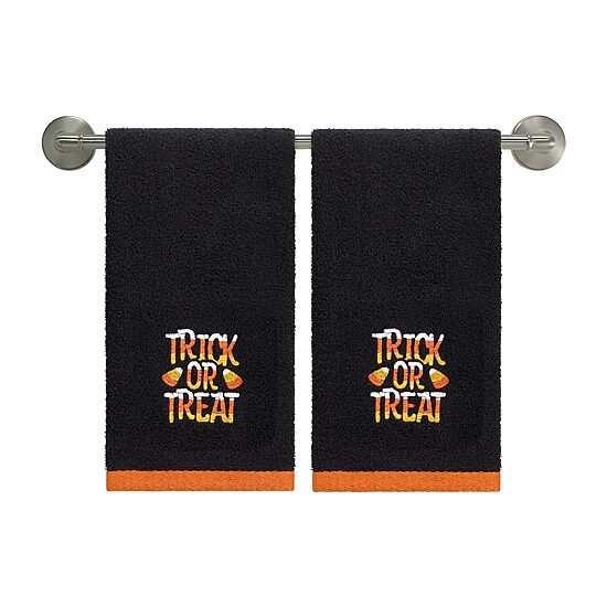 Avanti Trick Or Treat 2 Pack Hand Towel